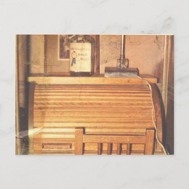 Roll Top Desk Vykort (Framsida)