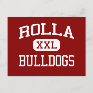 Rolla - Bulldog - High School - Rolla Missouri Vykort