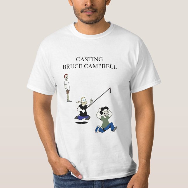 RollbesättningBruce Campbell T-tröja 02 T-shirt (Framsida)
