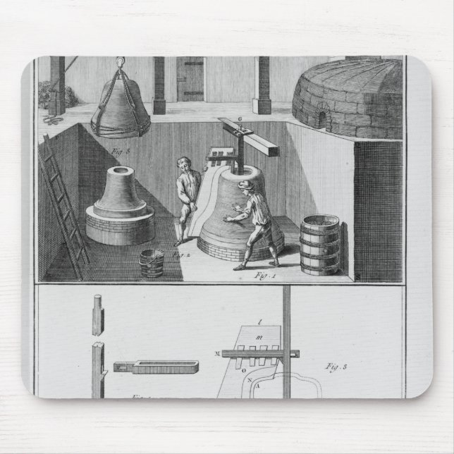 Rollbesättningklockor, illustration från musmatta (Framsidan)