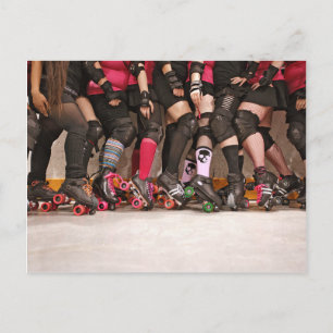 Rollderby Team Vykort