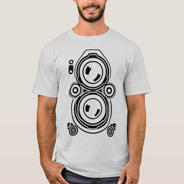 Rolleiflex 2,8 lins tee shirt (Framsida)