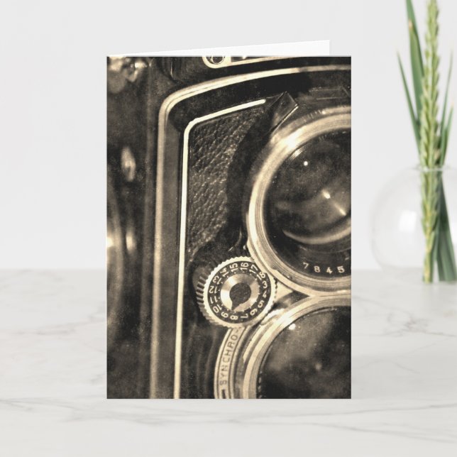 Rolleiflex Camera Kort (Framsida)
