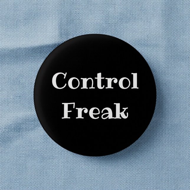 Rollekontroll Galet Kontor Pinback Knapp (Skapare uppladdad)