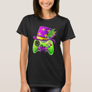 Rollekontroll Roligt Mardi Gras Spelare E Sport T Shirt