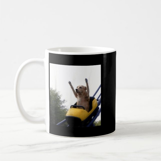 Rollekost för Labradorhund Roligt Meme Kaffemugg (Vänster)