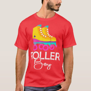 Roller Boys Roller Skates Funny present T Shirt