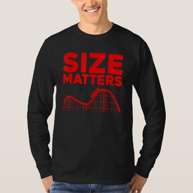 Roller Coaster For Men Women Kids Rollercoaster 6 T Shirt (Framsida)