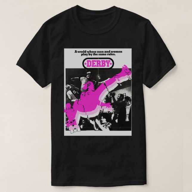 Roller Derby 34 T Shirt (Design framsida)