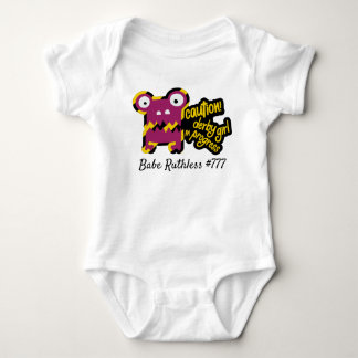 Roller Derby Baby Bodydräkt - Anpassa det! T-shirt