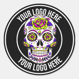 Roller Derby Circle Logo Runt Klistermärke