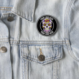 Roller Derby Cirkulär Logo Knapp