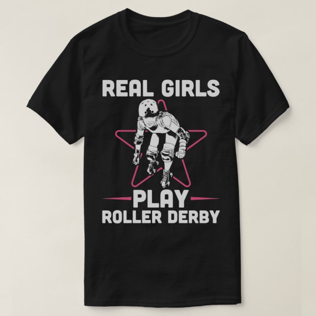 Roller Derby Classic TShirt T Shirt (Design framsida)