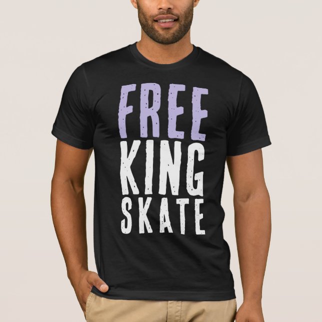 Roller Derby Freaking Skate T-shirt (Framsida)