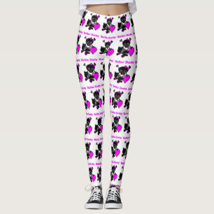 Roller Derby Heart (Rosa) Leggings