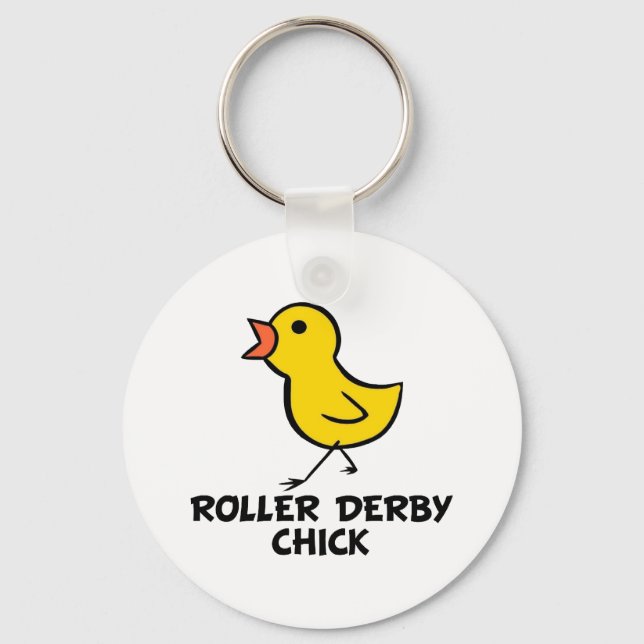 Roller Derby Keychain Nyckelring (Framsida)