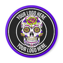 Roller Derby Logo Purple Black