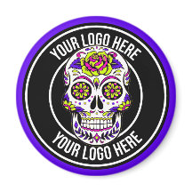 Roller Derby Logotyp Lila Svart