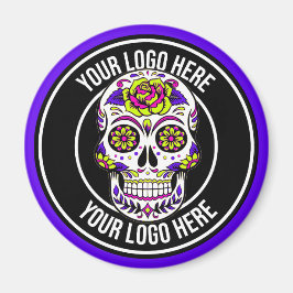 Roller Derby Logotyp Lila Svart Magnet