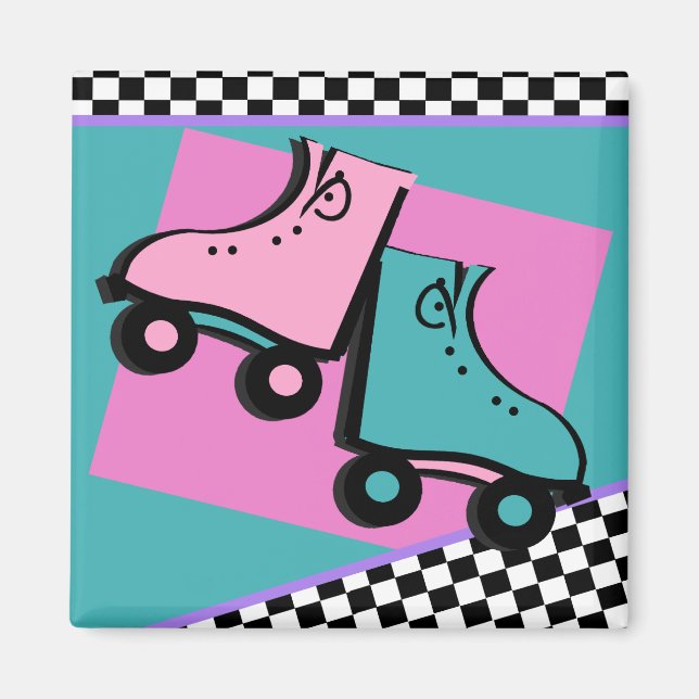 Roller Derby Magnet (Framsidan)