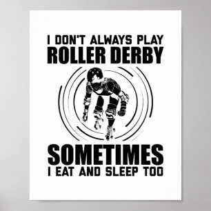 Roller Derby Ord Poster