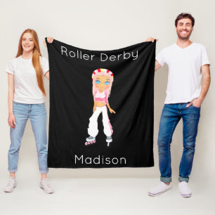 Roller Derby Personlig Fleece Blanket