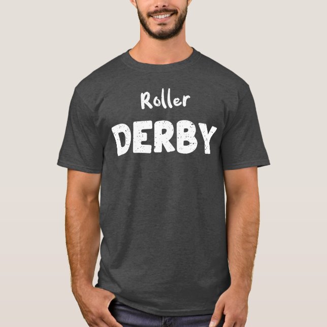 Roller Derby Sport T Shirt (Framsida)