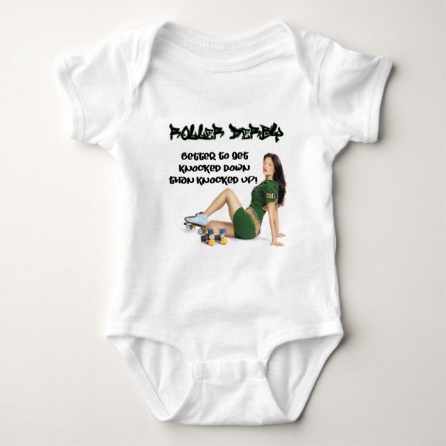 Roller Derby... T-shirt (Framsida)