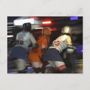 Roller Derby Vykort