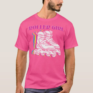 Roller Girl Coola Roller Derby Graphic Roller Skat T Shirt