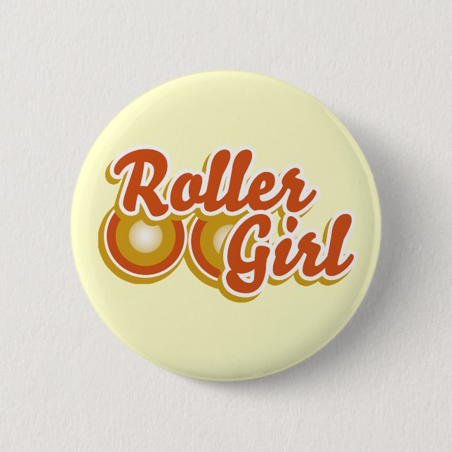 Roller Girl in the Derby Knapp (Framsida)