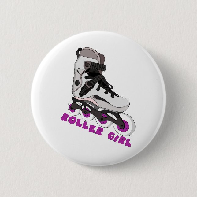 Roller Girl Knapp (Framsida)