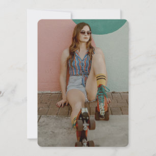 Roller Girl - Roller Skating Tack Kort