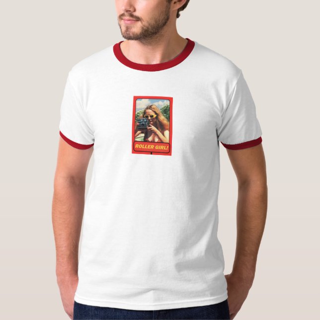 Roller Girl T Shirt (Framsida)