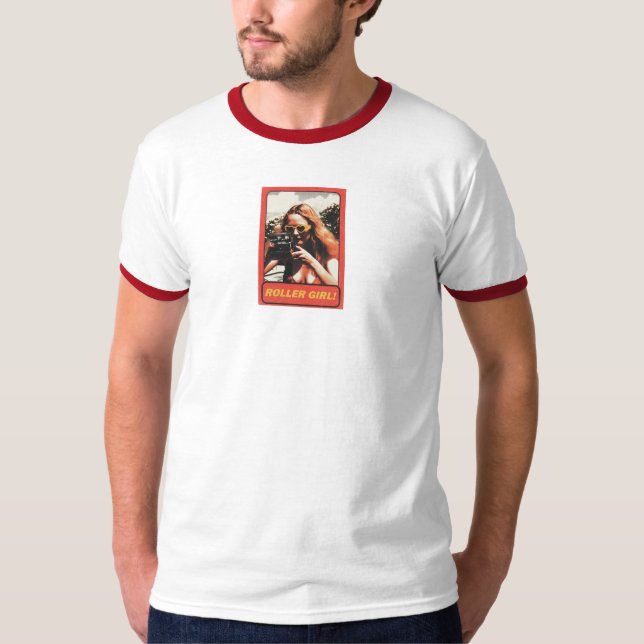 Roller Girl T Shirt (Framsida)