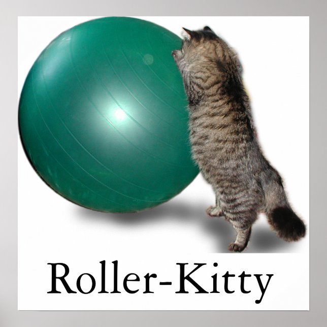 Roller-Kattunge Poster (Framsidan)