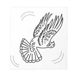 Roller Pigeon i Action Anteckningsblock