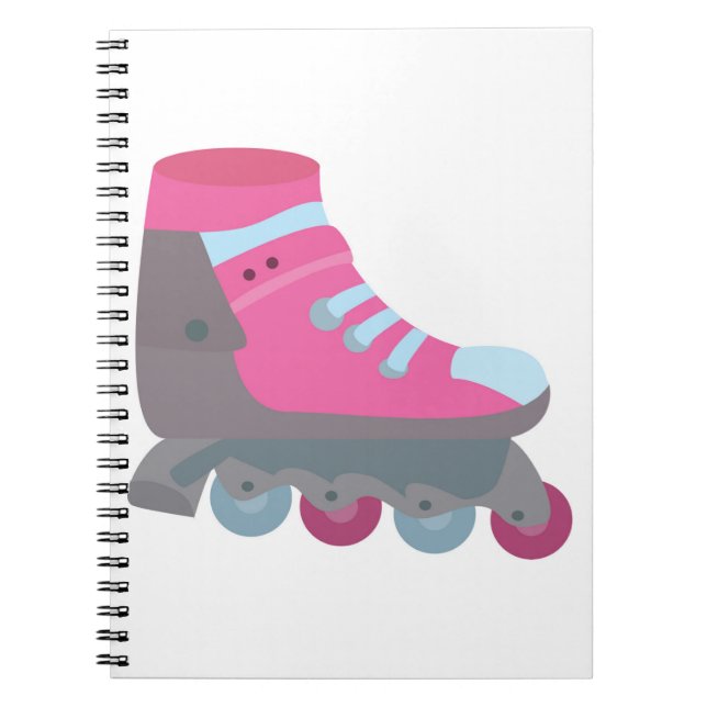 Roller Skate Anteckningsbok (Framsidan)