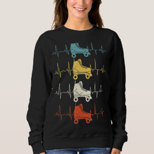 Roller Skate Beat Skater Skating Retro Vintage T Shirt
