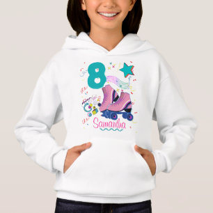 Roller Skate Birthday Girl Retro Skating Matching T Shirt