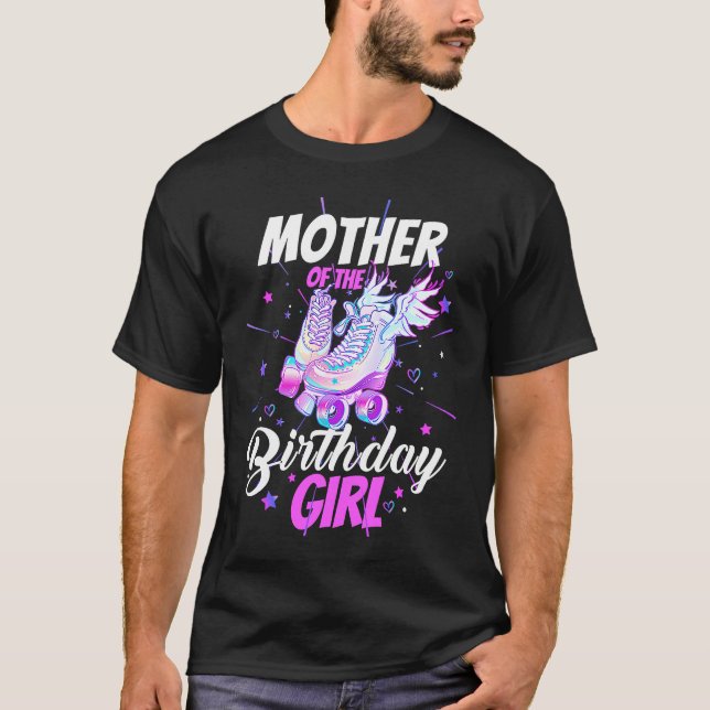 Roller Skate Birthday Mor Funny Roller Skating T Shirt (Framsida)