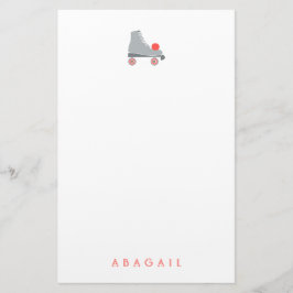 Roller Skate - Coral Brevpapper