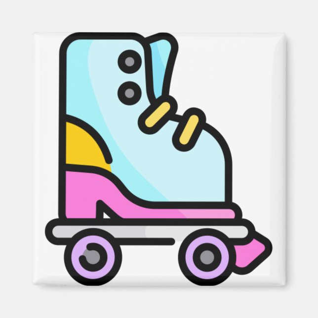 Roller Skate Magnet (Framsidan)