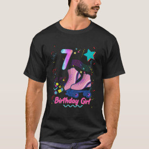 Roller Skate Skating Party Girl Group Matching AG T Shirt