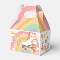 Roller Skate Skating Retro Party Girl Gable Box