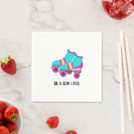 Roller Skates Pappersservett