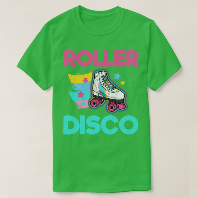 Roller Skates Roller Disco T Shirt (Design framsida)