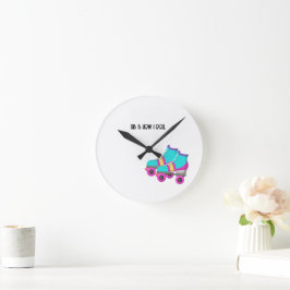 Roller Skates Rund Klocka