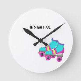 Roller Skates Rund Klocka