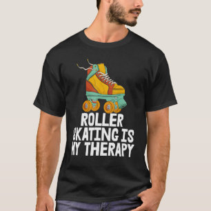 Roller Skating är min terapi Kvinnor Rullande skor T Shirt
